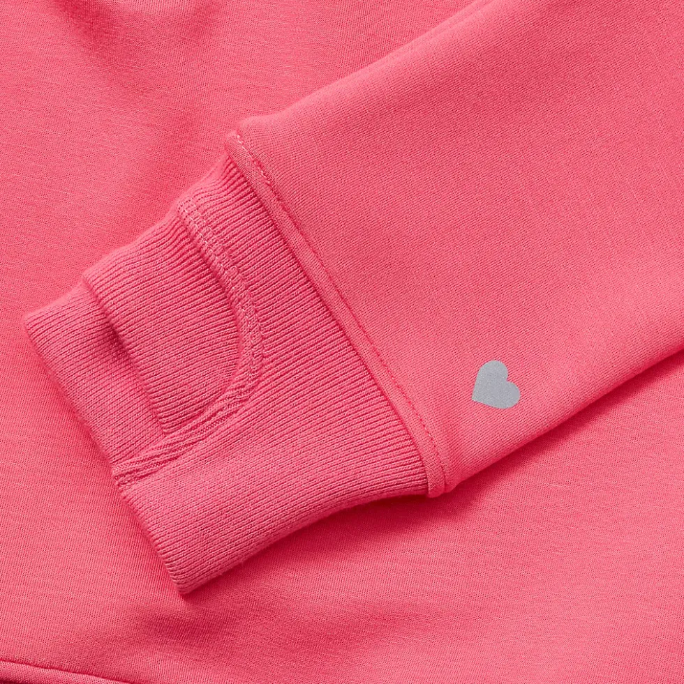 Girls Active Quarter Zip Sweatshirt
