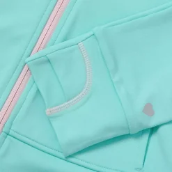 Girls Active Zip Up Track Jacket