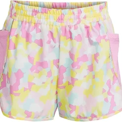 Girls Athletic Side Pocket Active Shorts