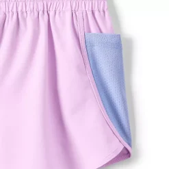 Girls Athletic Side Pocket Active Shorts