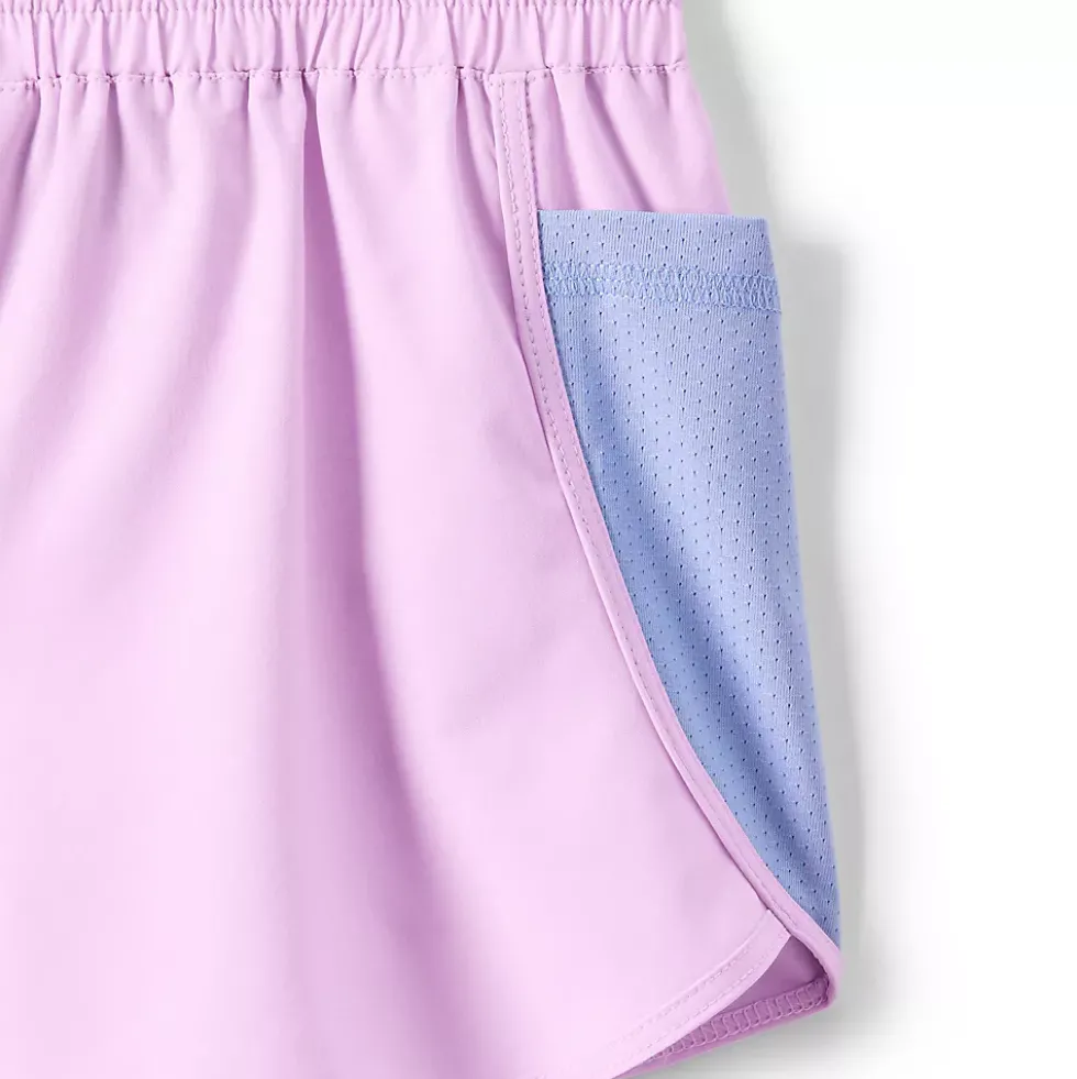 Girls Athletic Side Pocket Active Shorts