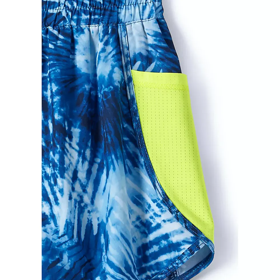 Girls Athletic Side Pocket Active Shorts