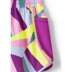 Girls Athletic Side Pocket Active Shorts