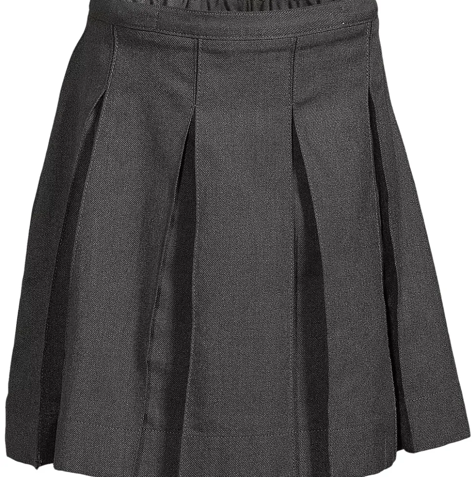 Girls Below The Knee Box Pleat Skirt