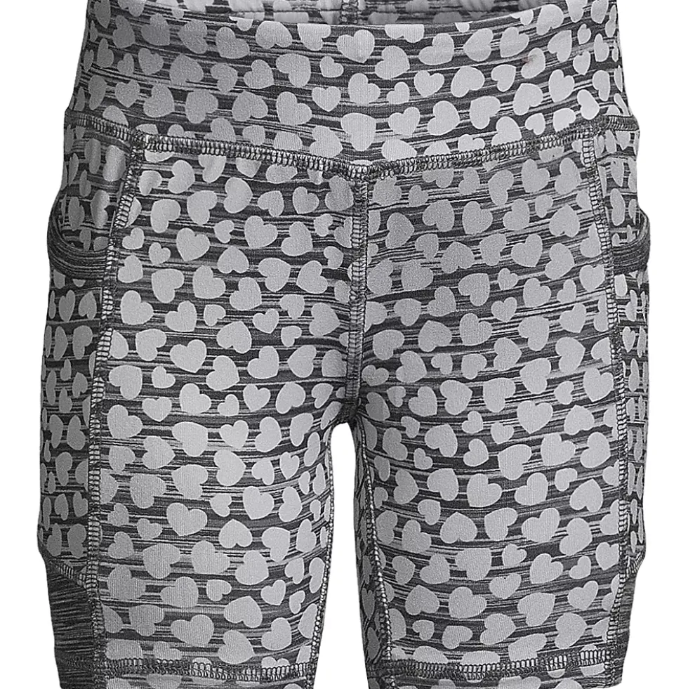 Girls Bike Shorts with Side Pockets