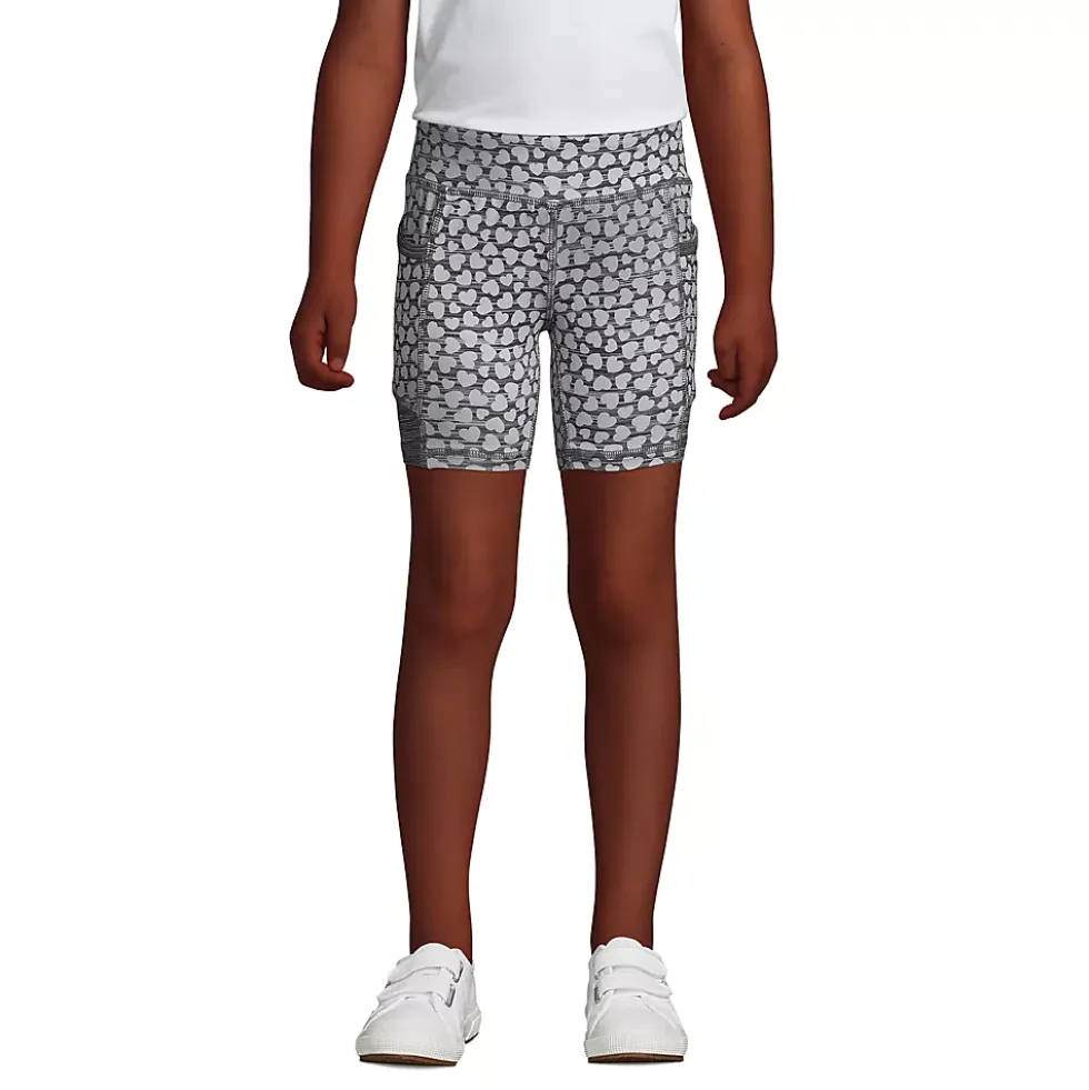 Girls Bike Shorts with Side Pockets