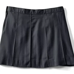 Girls Box Pleat Skirt Above the Knee