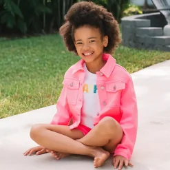 Girls Boxy Denim Jacket