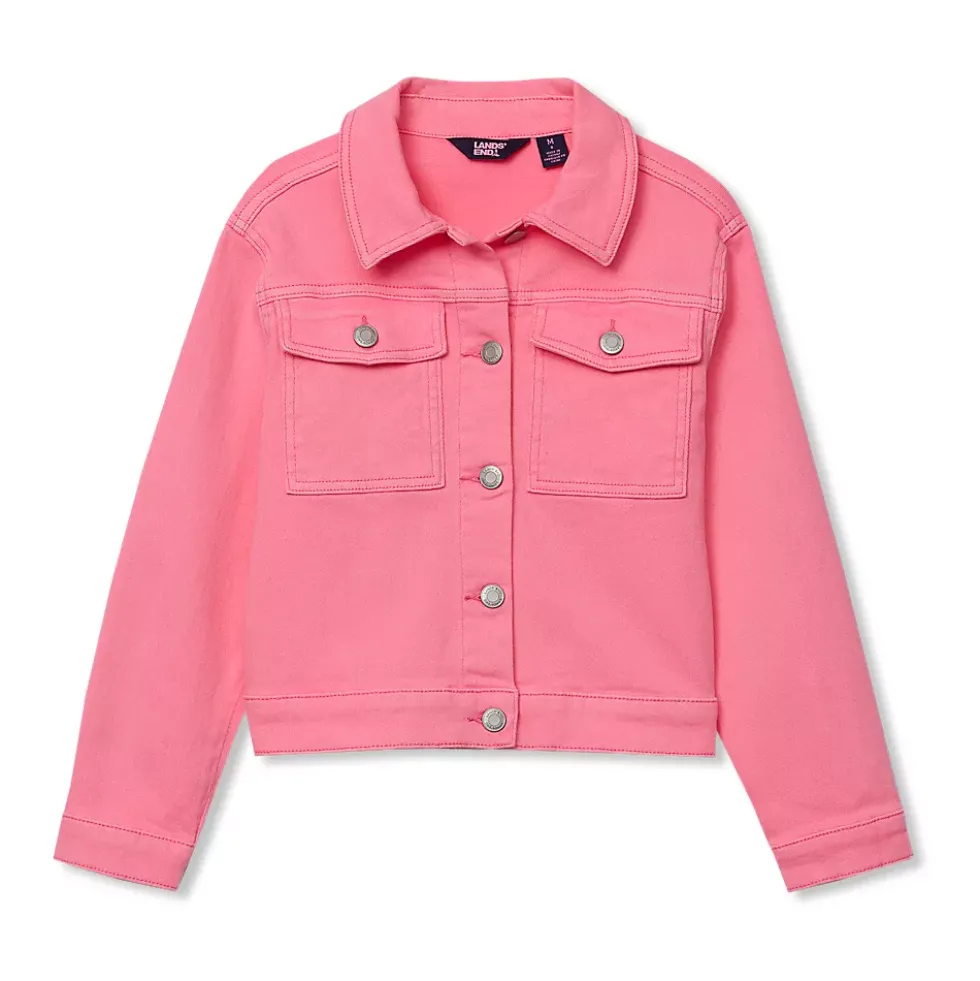Girls Boxy Denim Jacket