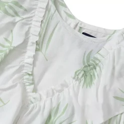 Girls Breezy V-Neck Ruffle Top