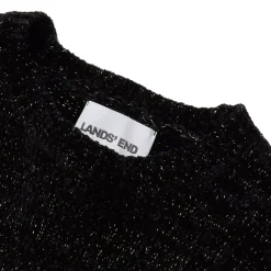 Girls Chenille Cinched Waist Sweater Dress