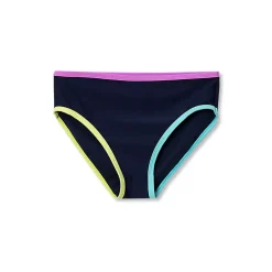 Girls Chlorine Resistant Contrast Bikini Bottoms