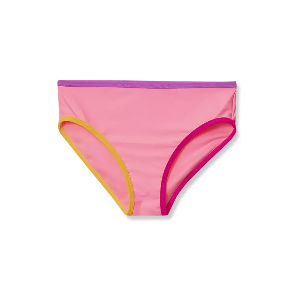 Girls Chlorine Resistant Contrast Bikini Bottoms