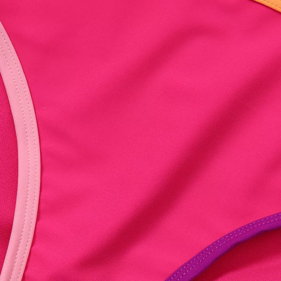Girls Chlorine Resistant Contrast Bikini Bottoms