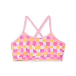 Girls Chlorine Resistant Criss Cross Bikini Top