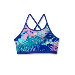 Girls Chlorine Resistant Criss Cross Bikini Top