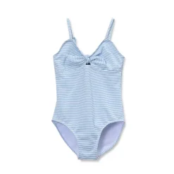 Girls Chlorine Resistant Cutout One Piece Swimsuit