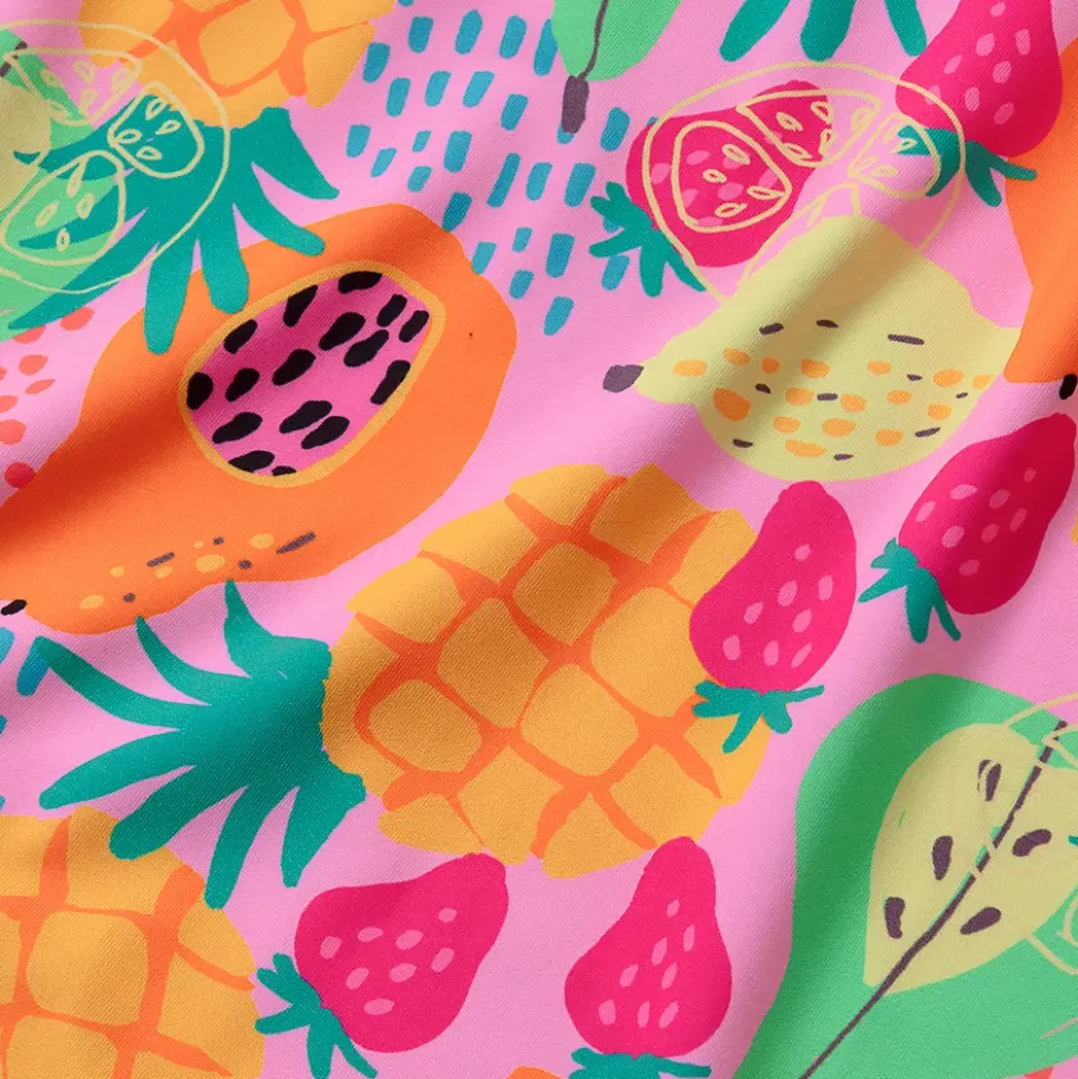 Girls Chlorine Resistant Long Sleeve Rash Guard Bikini 3 Piece Swimsuit Set