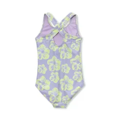 Girls Chlorine Resistant One Piece Swimsuit