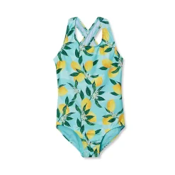 Girls Chlorine Resistant One Piece Swimsuit