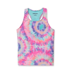 Girls Chlorine Resistant Racer Back Tankini Swim Top