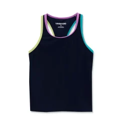 Girls Chlorine Resistant Racer Back Tankini Swim Top