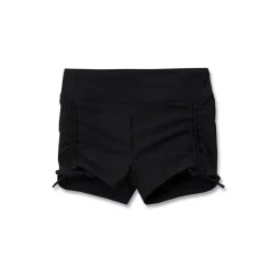Girls Chlorine Resistant Ruched Swim Boyshort
