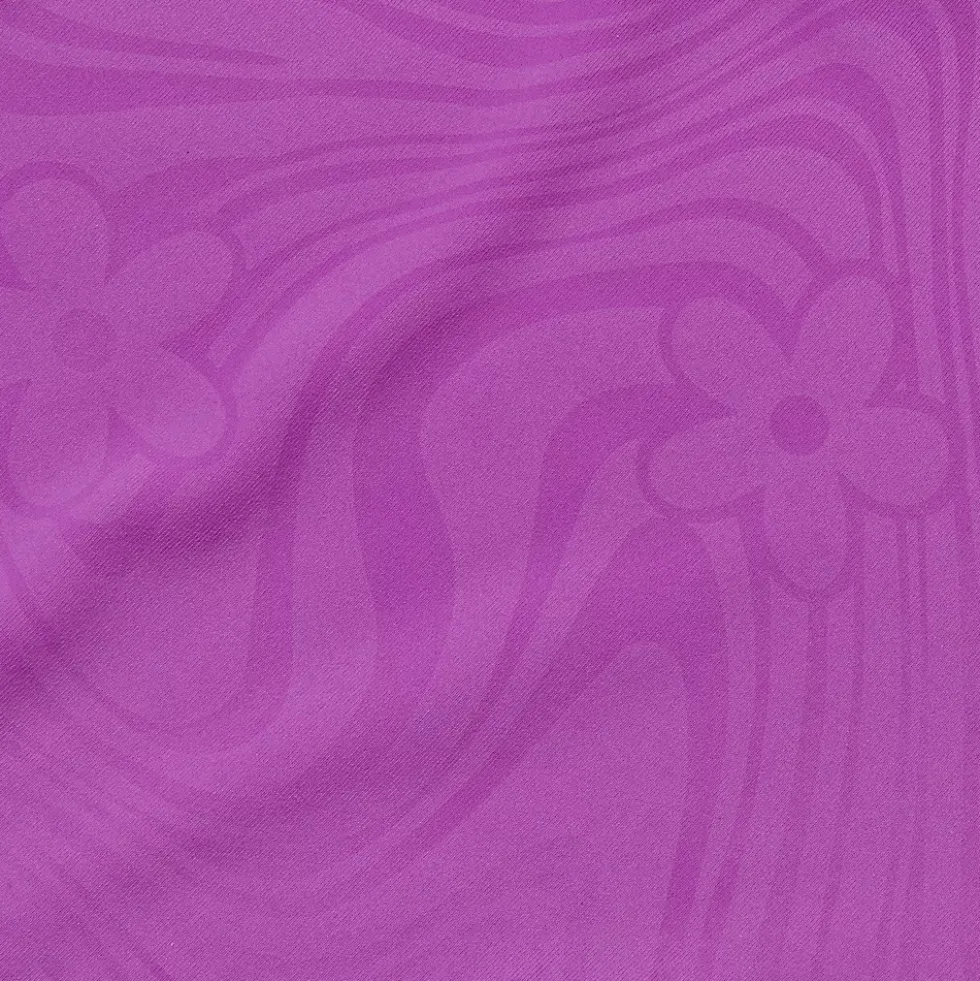 Girls Chlorine Resistant Short Sleeve Magic Print Swim Rash Guard