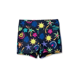 Girls Chlorine Resistant Swim Boyshort