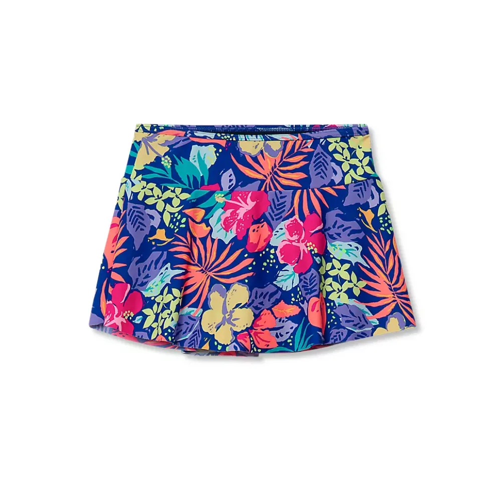 Girls Chlorine Resistant Swim Skirt