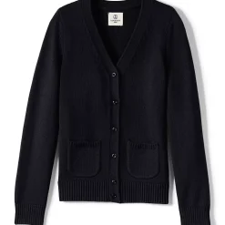 Girls Cotton Modal Button Front Cardigan Sweater