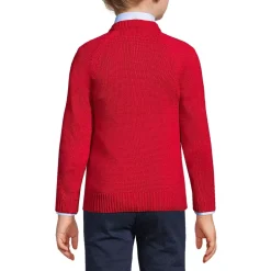 Girls Cotton Modal Zip Front Cardigan Sweater