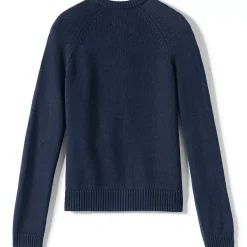 Girls Cotton Modal Zip Front Cardigan Sweater