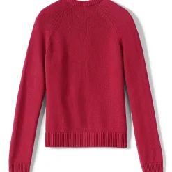 Girls Cotton Modal Zip Front Cardigan Sweater