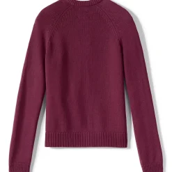 Girls Cotton Modal Zip Front Cardigan Sweater