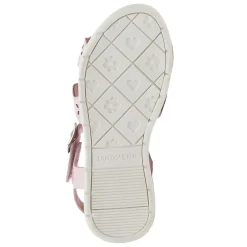 Girls Easy On Flower Sandals