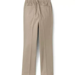 Girls Elastic Waist Pull-On Chino Pants