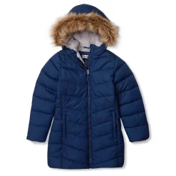 Girls Fleece Lined Parka