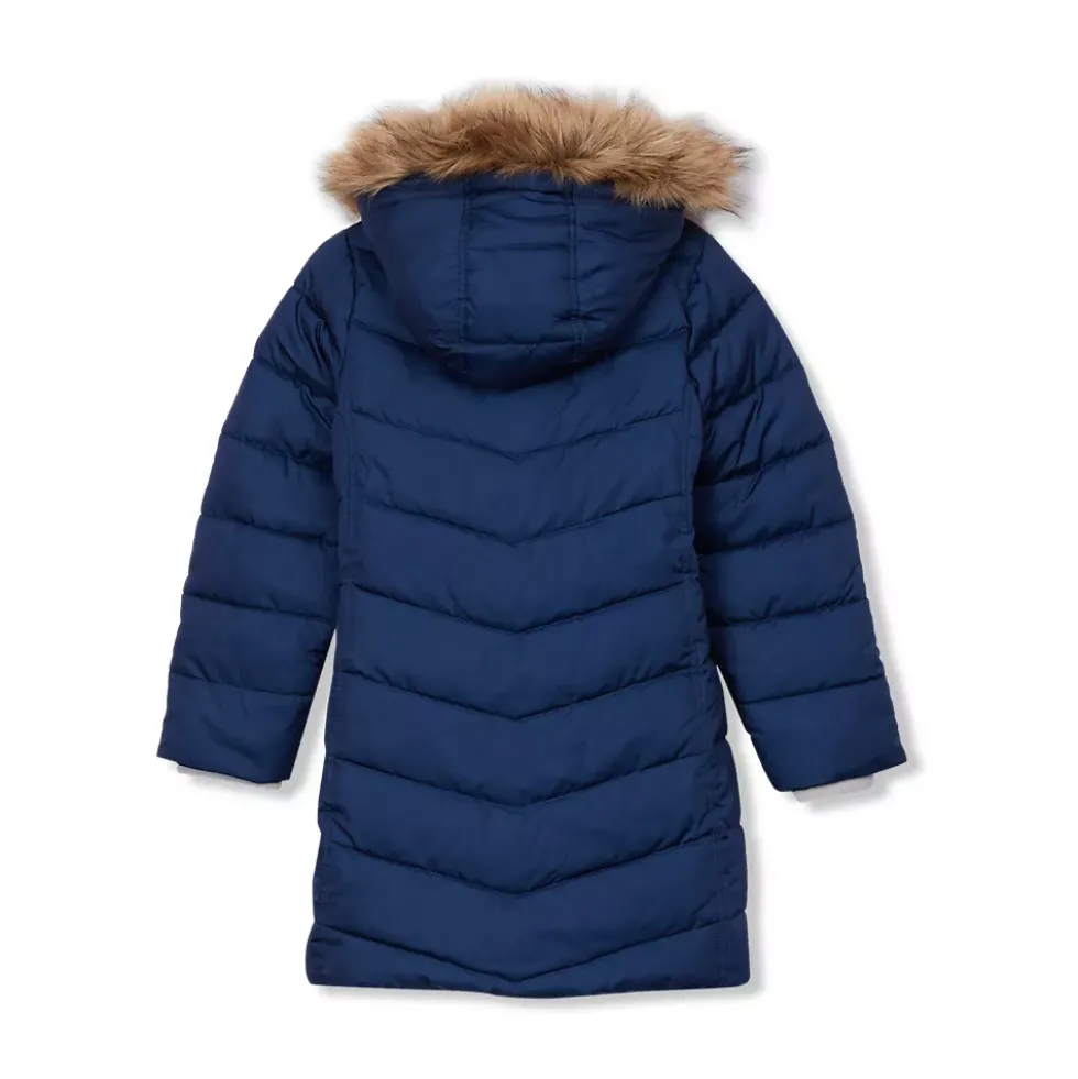 Girls Fleece Lined Parka