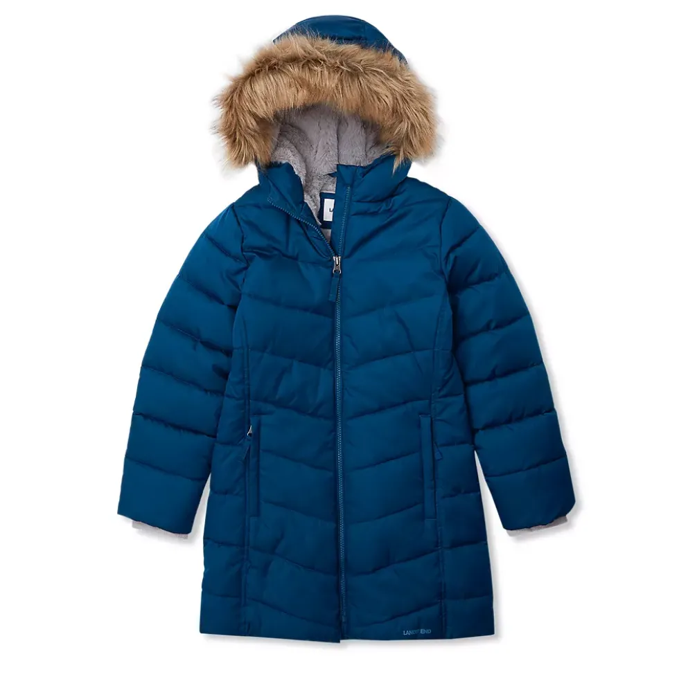 Girls Fleece Lined Parka