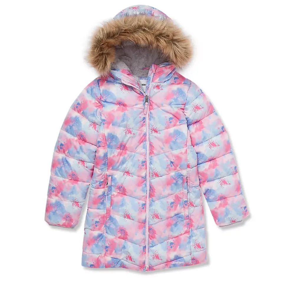 Girls Fleece Lined Parka