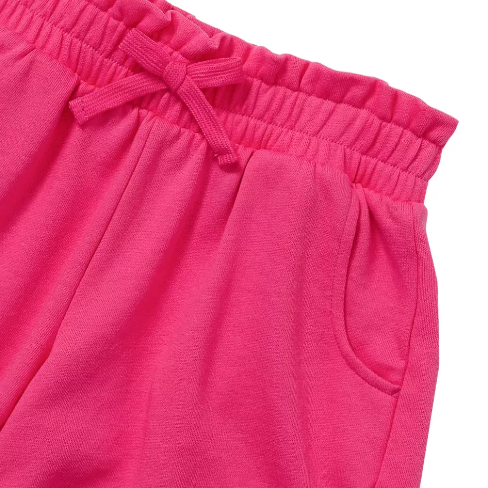 Girls French Terry Paper Bag Shorts
