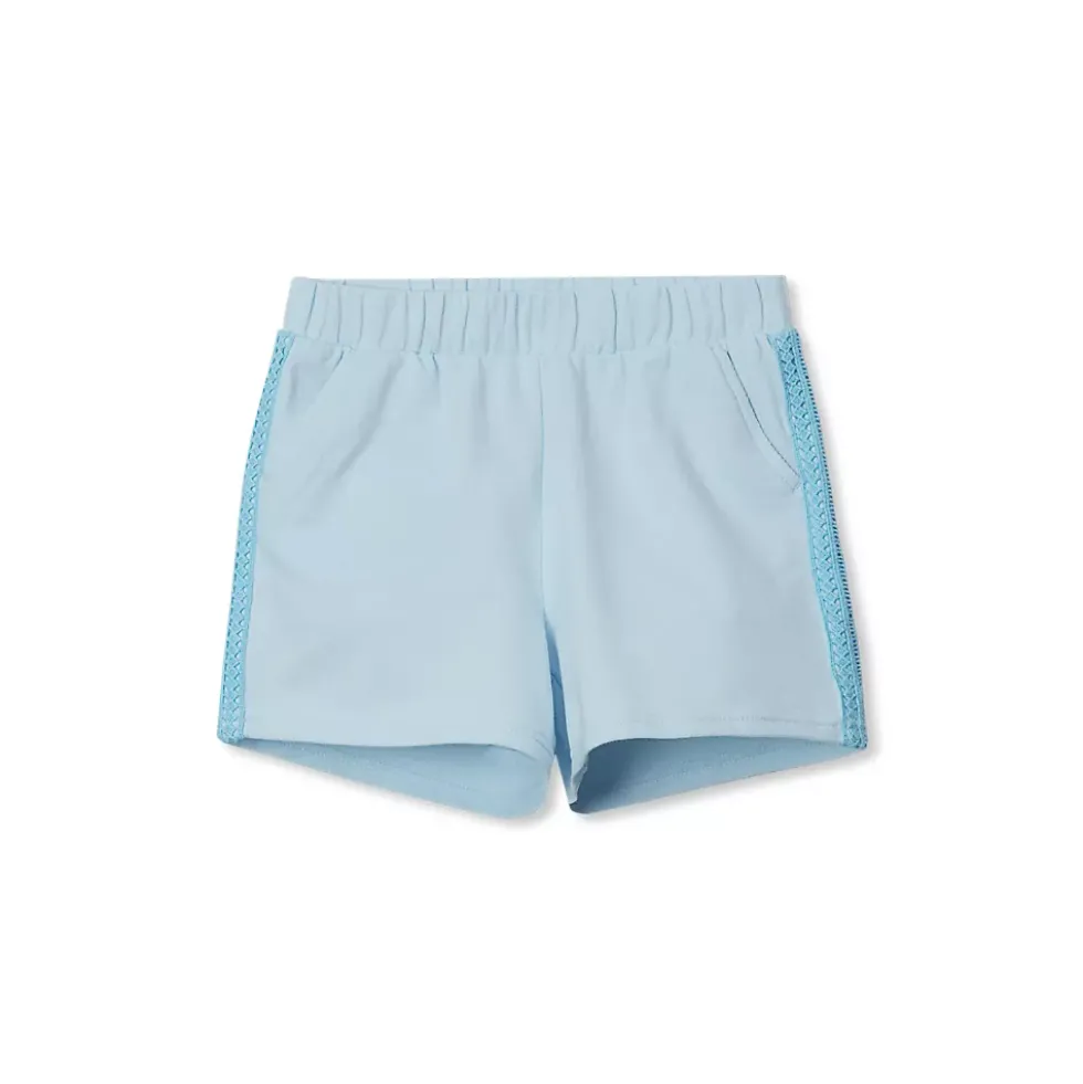 Girls French Terry Pull On Shorts