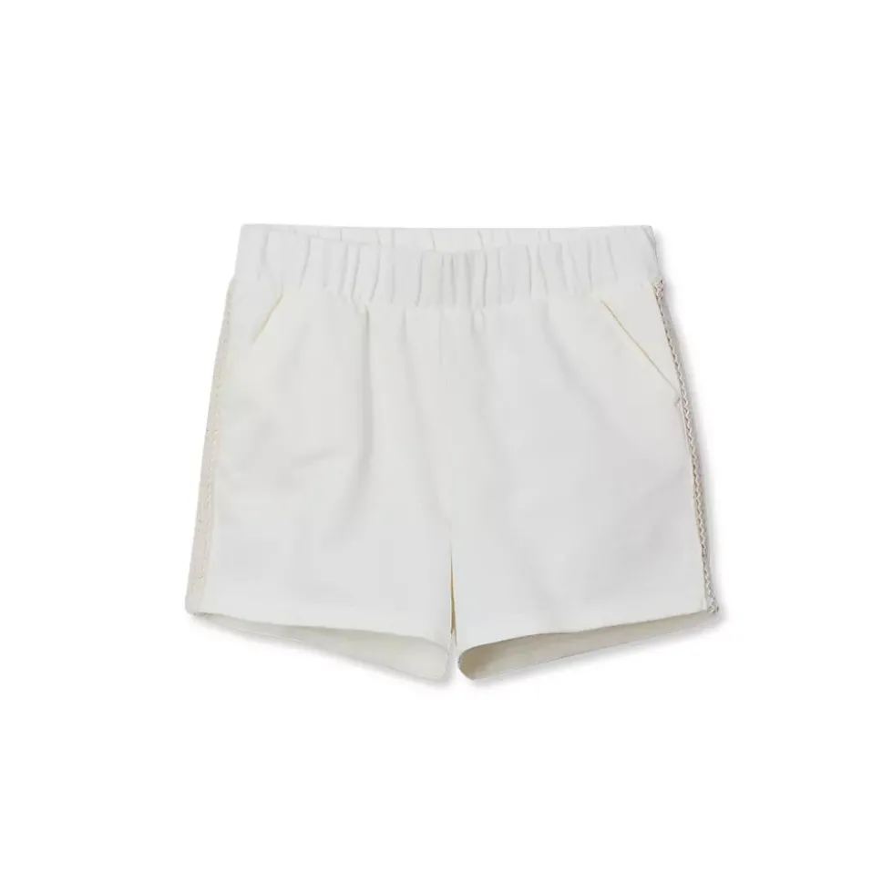 Girls French Terry Pull On Shorts