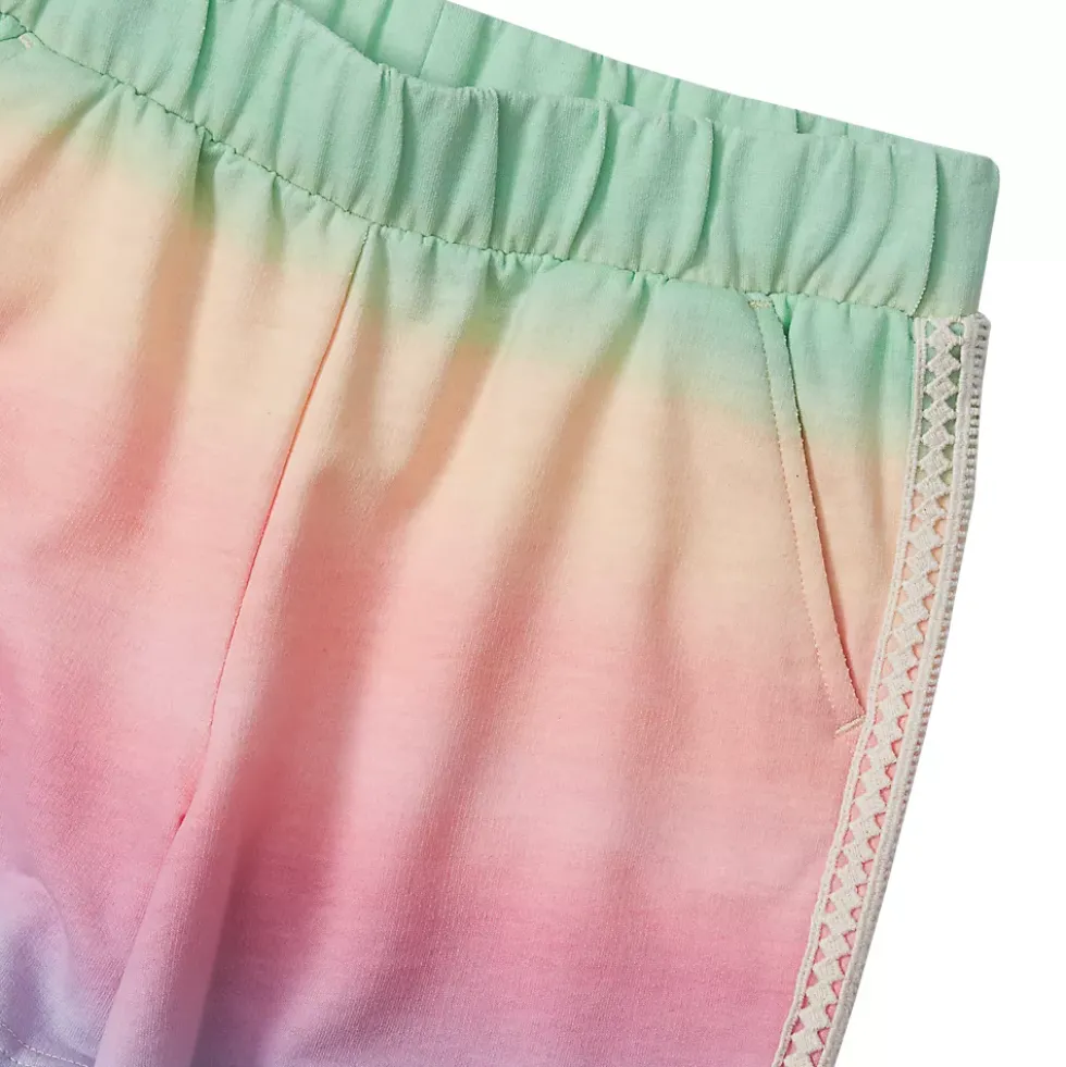 Girls French Terry Pull On Shorts