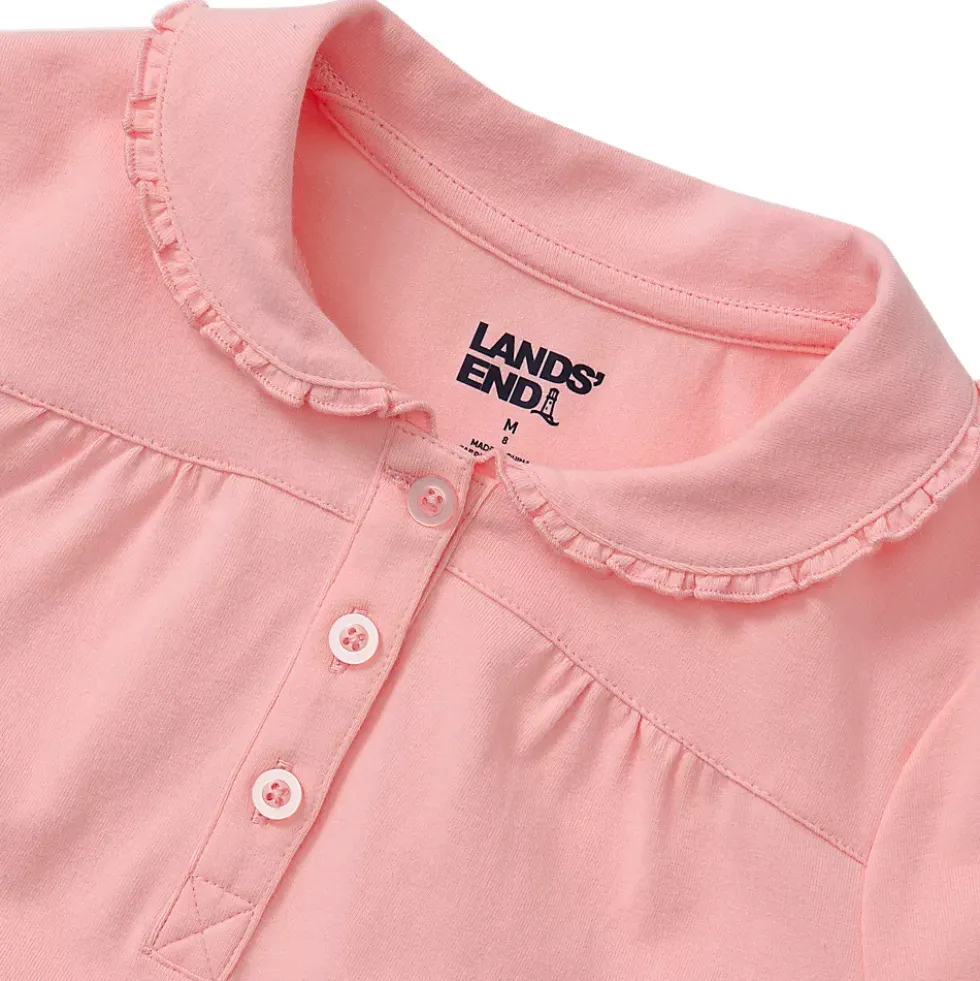 Girls Frill Collar Tee