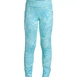 Girls Gathered Hem Active Leggings