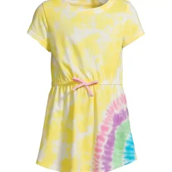 Girls Gathered Waist Tunic Top