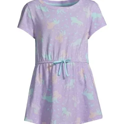Girls Gathered Waist Tunic Top