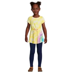 Girls Gathered Waist Tunic Top